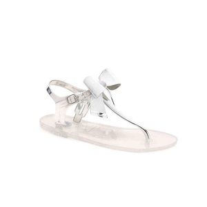 BCBGeneration Beena Clear Jelly Bow sandals